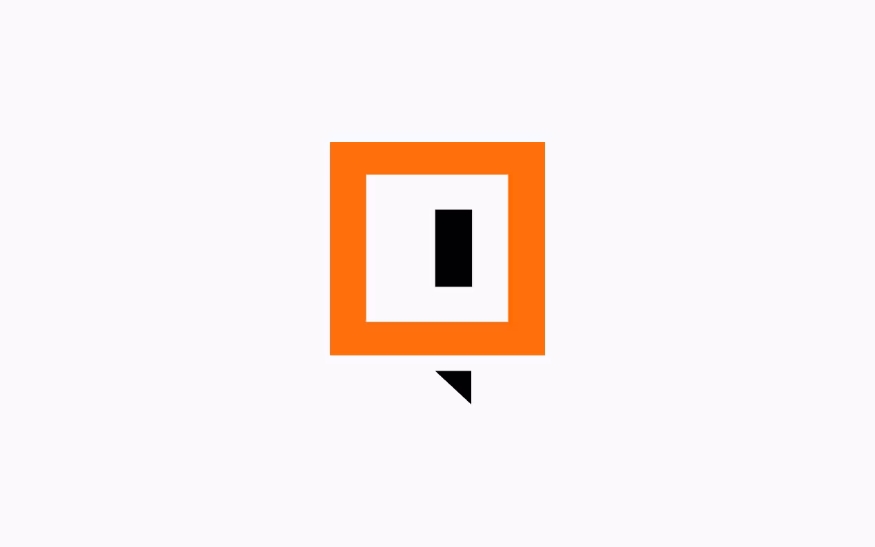 Outsider Talks brand icon design by Lyudmil Dachev